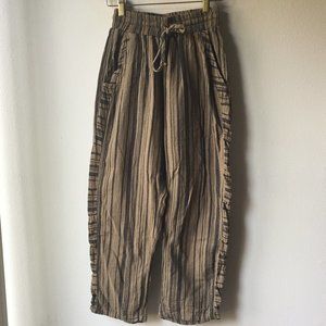 York Street High Rise Cotton Pants